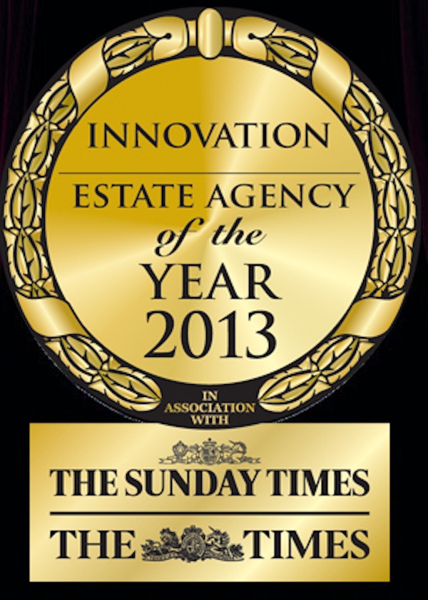 Winners of the Best Estate Agency for Innovation in the UK 2013